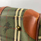 Burberry Boston Nova Check Duffle Bag Travel Green