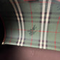 Burberry Boston Nova Check Duffle Bag Travel Green