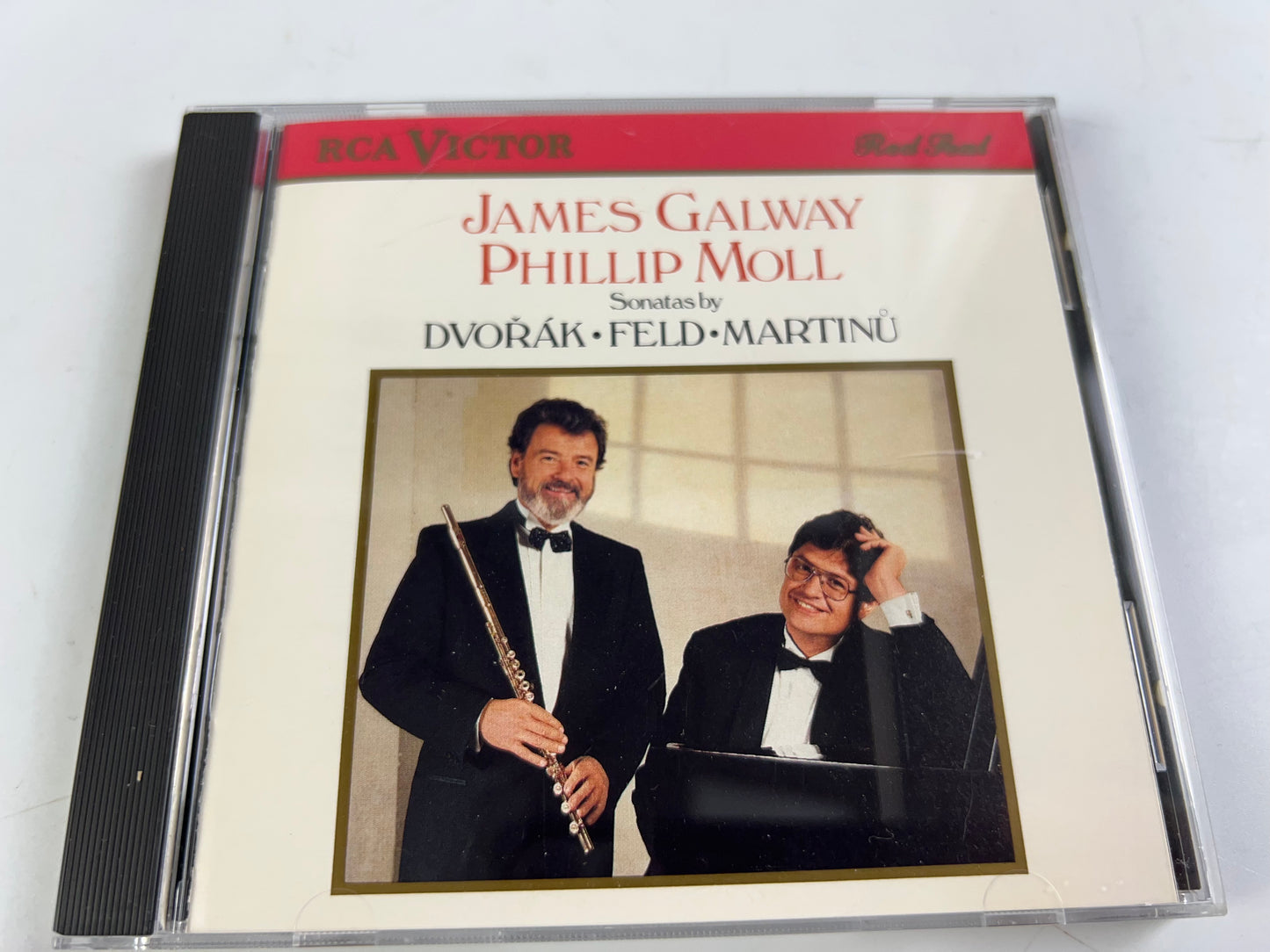 James Galway (flute) and Philip Moll (piano) in Dvorak Sonatina op.