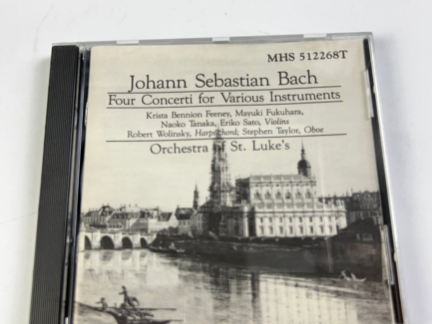 Johann Sebastian Bach Four Concerti for Various Instruments CD 1988