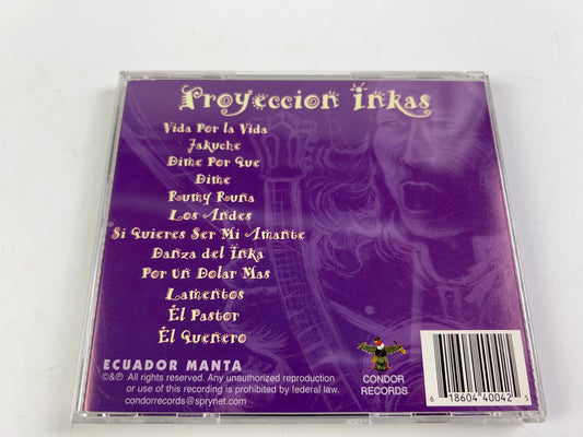 Proyeccion Inkas - Audio CD By ECUADOR MANTA