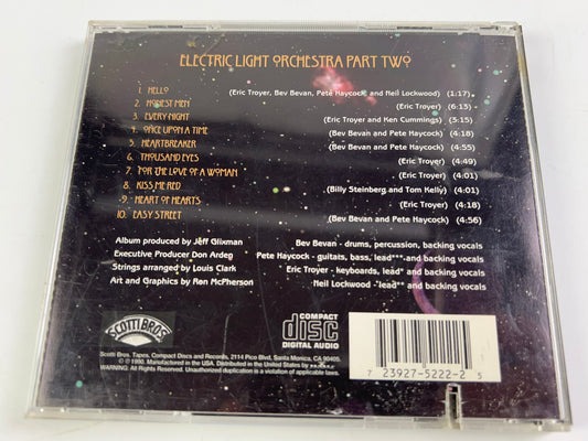 E.L.O Part II : Electric Light Orchestra Part Two CD