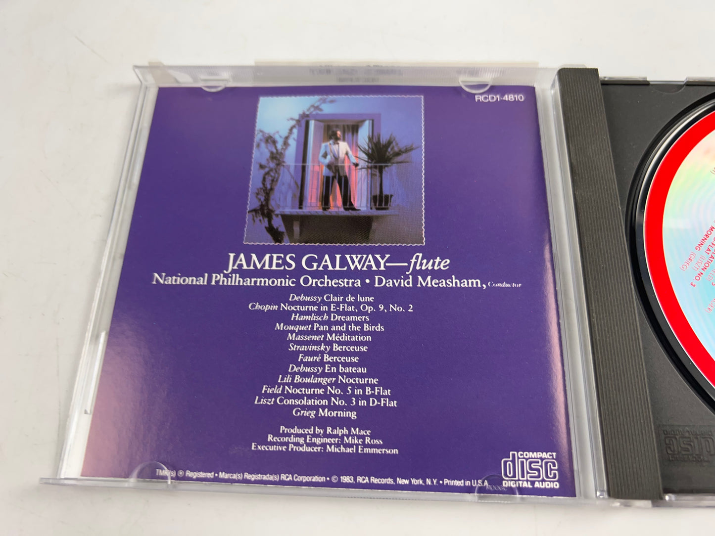 James Galway : Nocturne CD