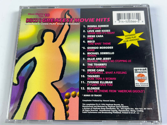 Donna Summer : Disco Nights 10: Movie Hits CD