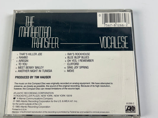 Vocalese - Audio CD By The Manhattan Transfer 1985
