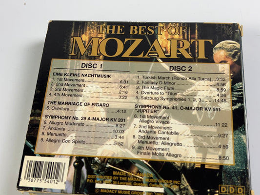MOZART "The Best of" 2 (CD) Madacy Music NACHTMUSIK FIGARGO No. 41
