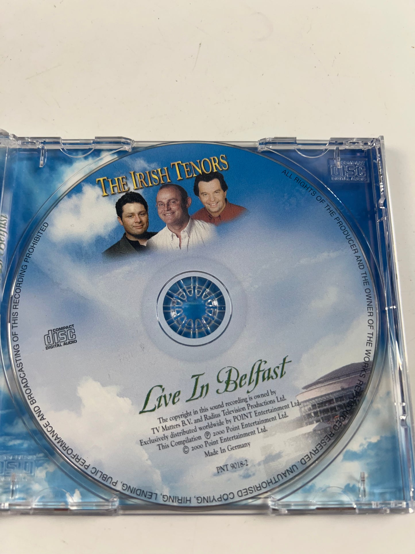 The Irish Tenors: Live in Belfast (CD, Point 2000)