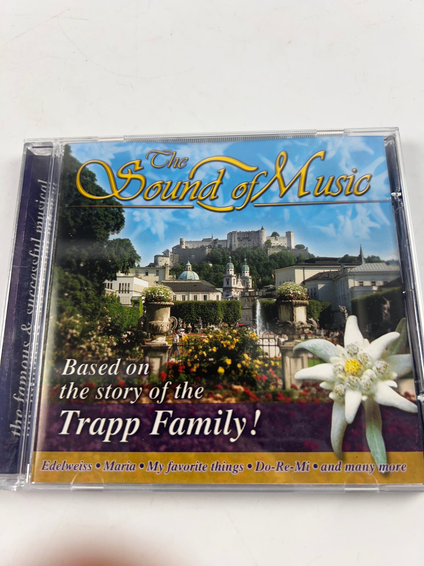 THE SOUND OF MUSIC CD - BASED ON THE STORY OF THE TRAPP FAMILY!