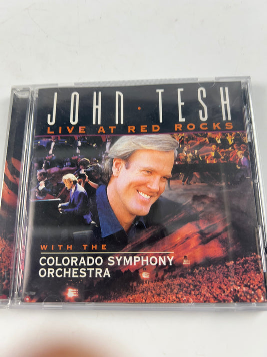 Live At Red Rocks - John Tesh (1995, GTS Records Club Edition, CRC) Pop Music CD