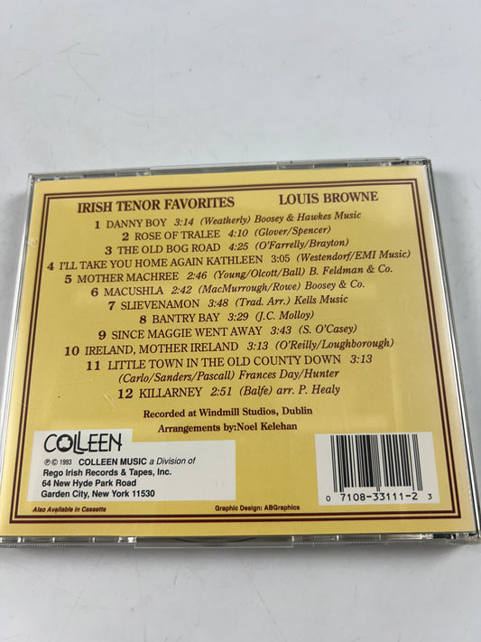 Irish Tenor Favorites - Music CD - Browne, Louis - 1995-04-16 - Rego Irish