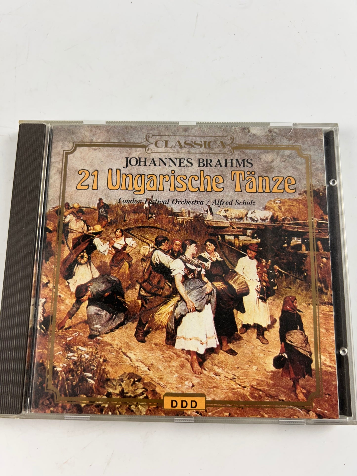 Johannes Brahms 21 Ungarische Tanze - Alfred Scholz CD
