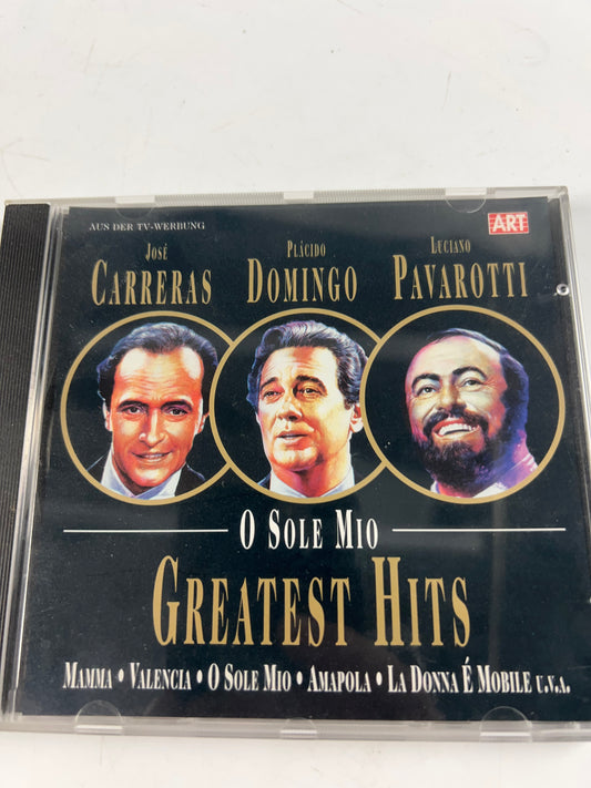 Carreras Domingo Pavarotti - CD - O sole mio-Greatest hits (1994, Edel)