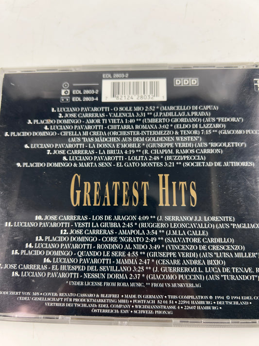 Carreras Domingo Pavarotti - CD - O sole mio-Greatest hits (1994, Edel)