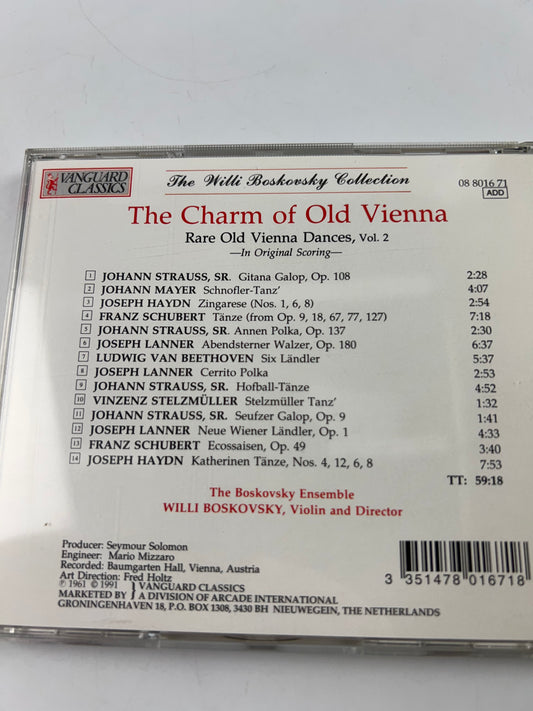 The Charm of Old Vienna - Rare Old Vienna Dances, Vol.2 - Boskovsky Ensemble CD