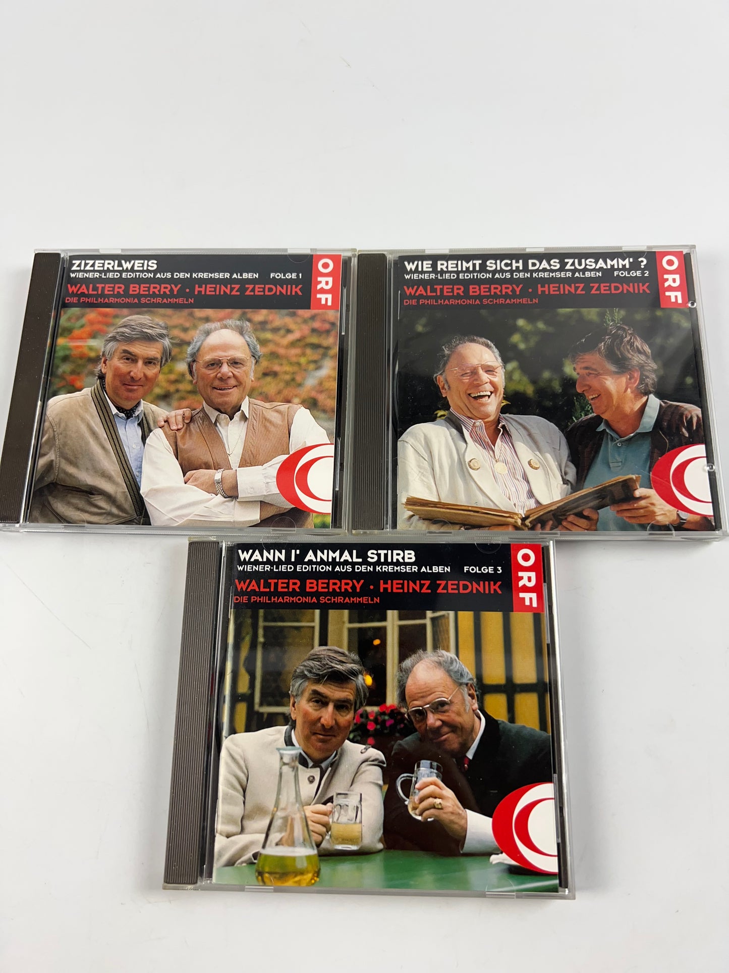 Walter Berry - HeinzZednik CD 1-2-3 PHILHARMONIA SCRAMBLE CD/ORF