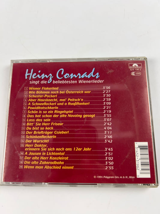 Heinz Conrads Singt die Beliebtesten Wienerlieder (CD)