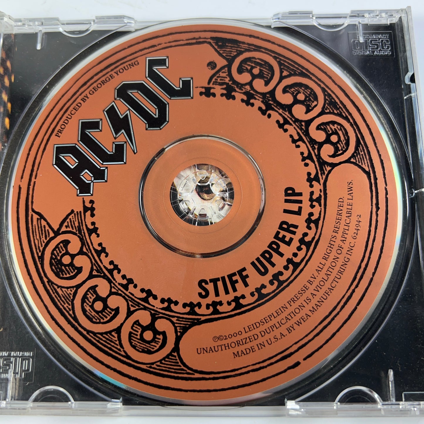 Stiff Upper Lip by AC/DC (CD, Feb-2000, EastWest)