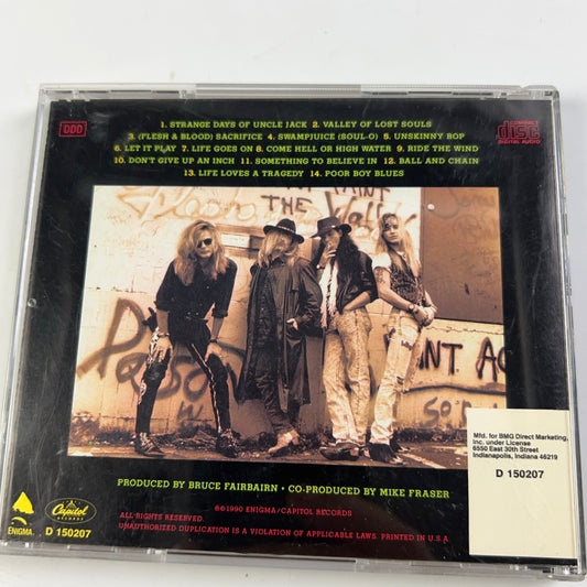 Poison - Flesh & Blood (CD,1990, Capitol) Rock Music CD