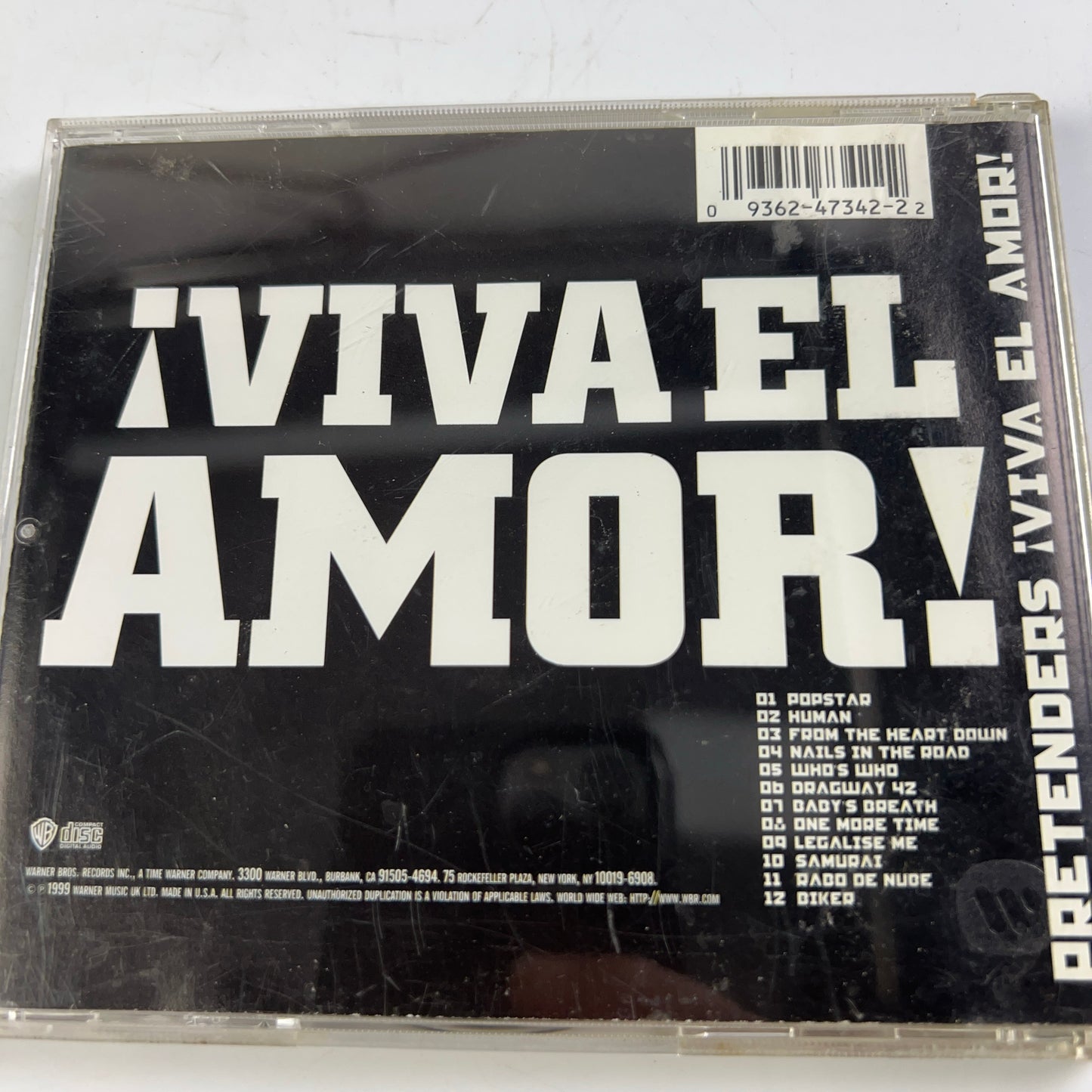 ¡Viva El Amor! by The Pretenders (CD, 1999)