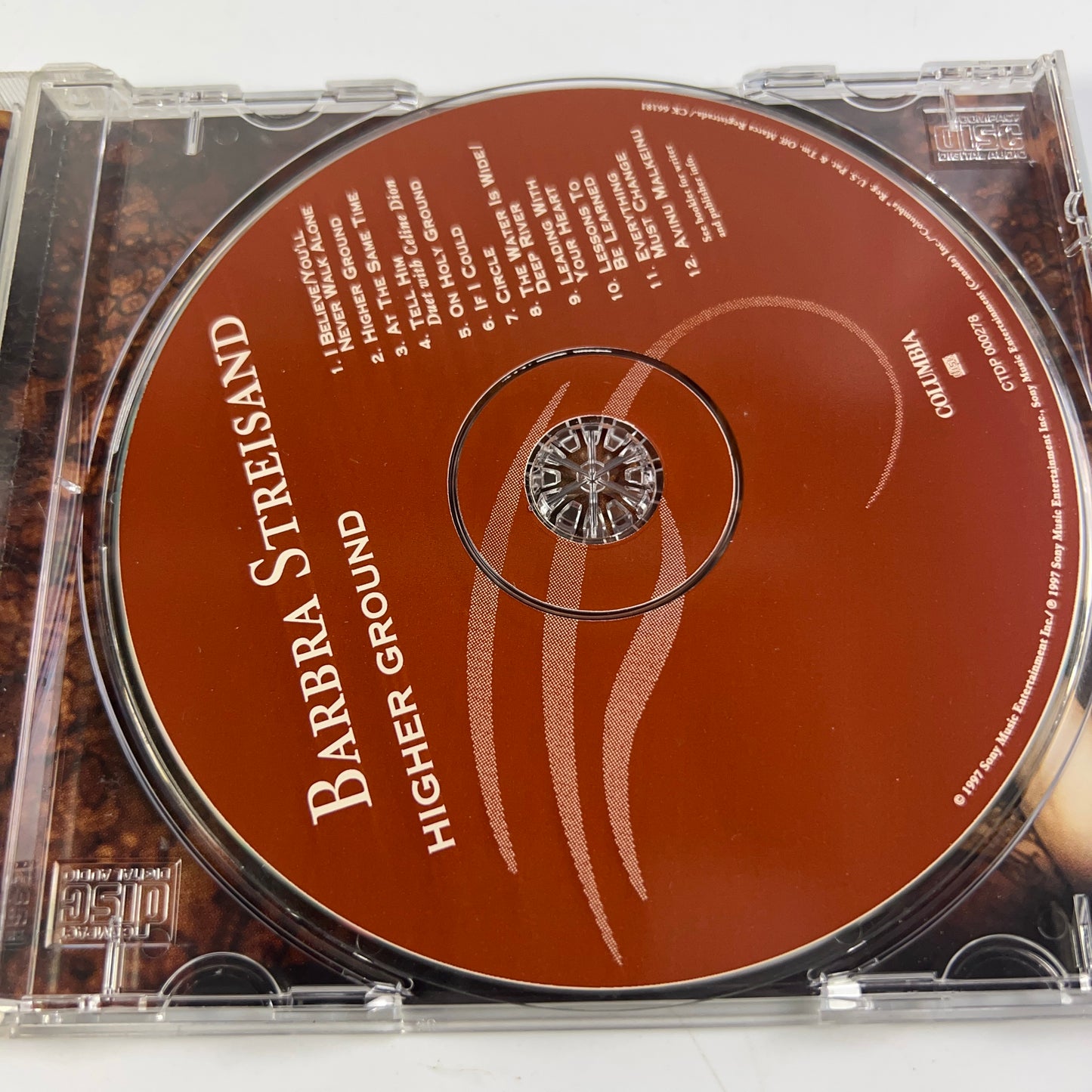 Higher Ground by Barbra Streisand (CD, 1997)