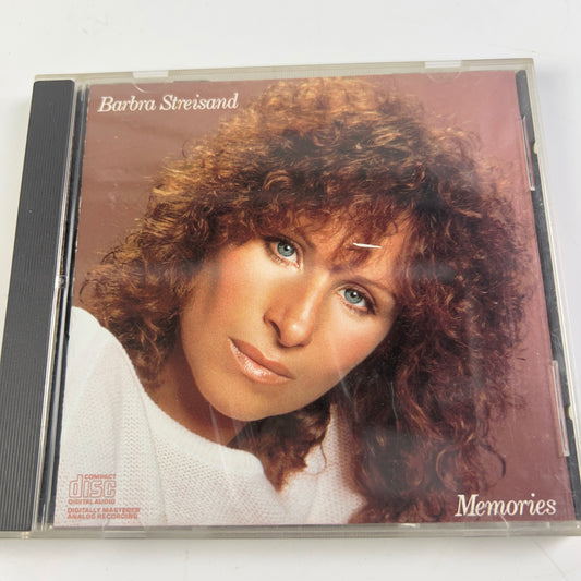 Memories by Barbra Streisand Audio Music CD 1990