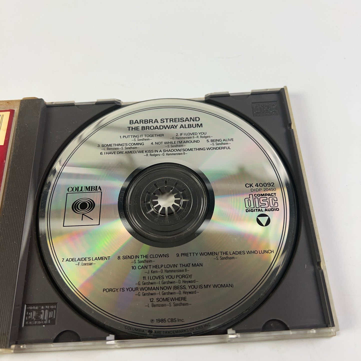 The Broadway Album - Audio CD By Barbara Streisand