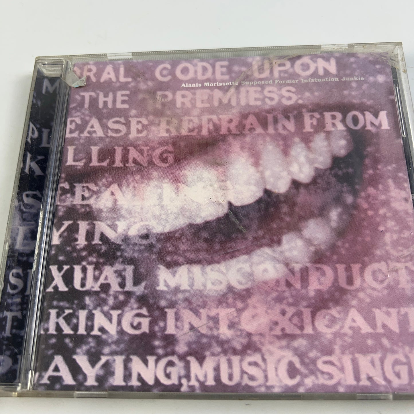 Alanis Morissette : Supposed Former Infatuation Junkie CD (1998)