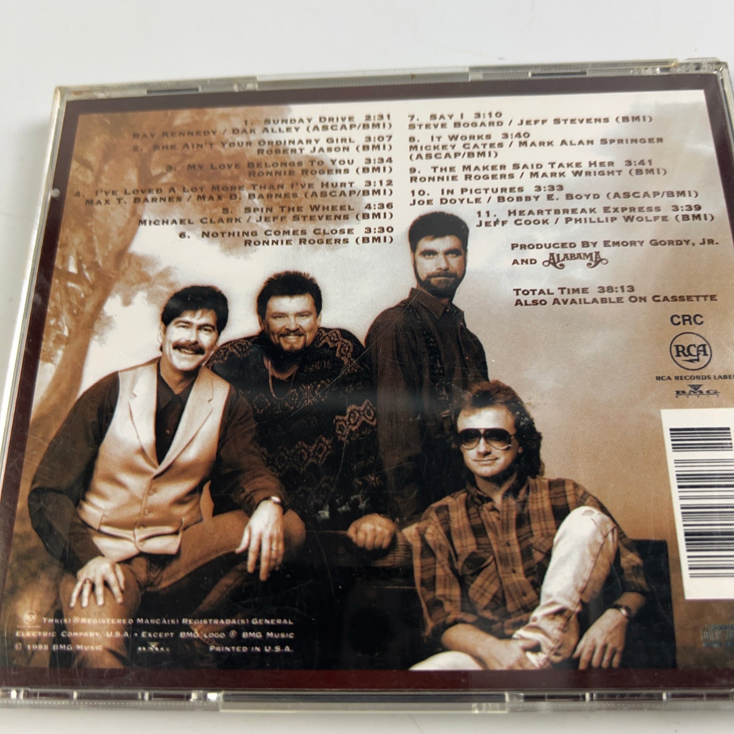 In Pictures by Alabama Music CD 1995