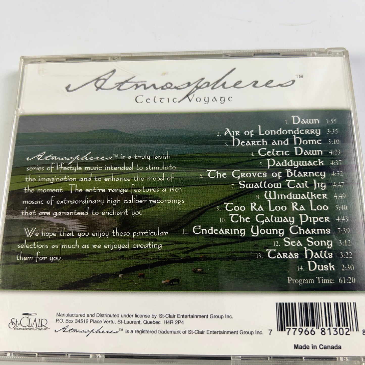 Atmospheres: Celtic Voyage - Audio CD By Atmospheres