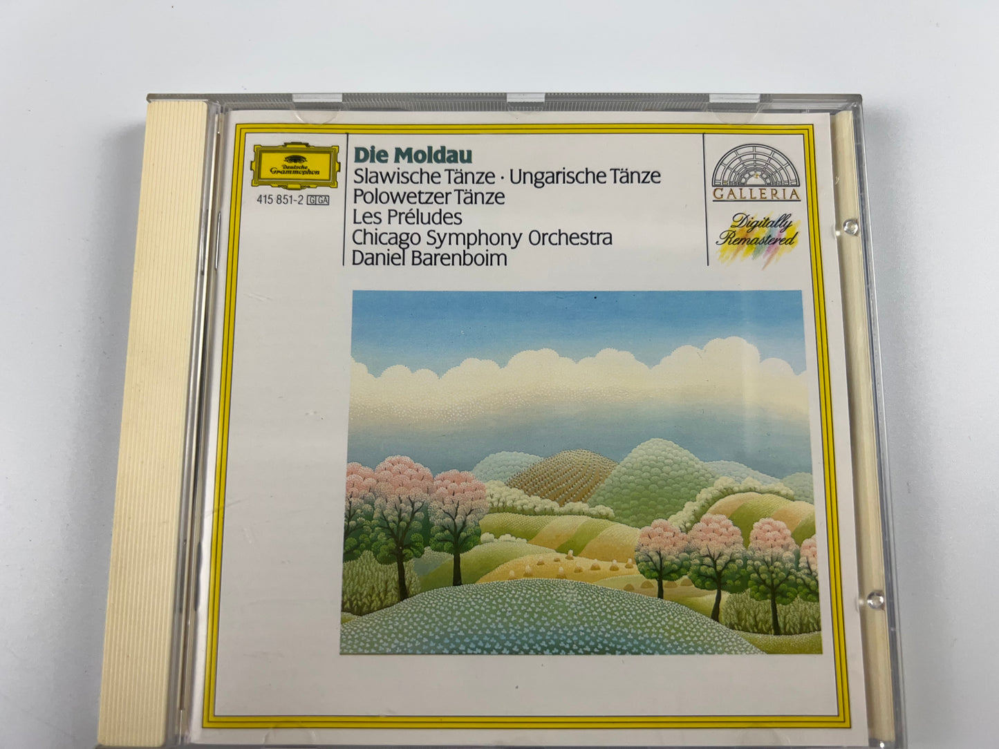 Die Moldau Slavonic Chicago Symphony Orchestra vltava (Cso/barenboim) CD