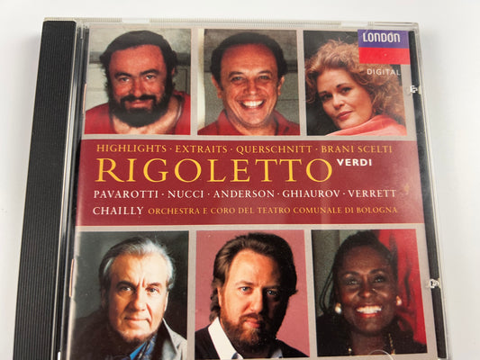 VERDI: Rigoletto (Highlights) CD 1993 London BMG DIRECT CD Pavarotti - Nucci