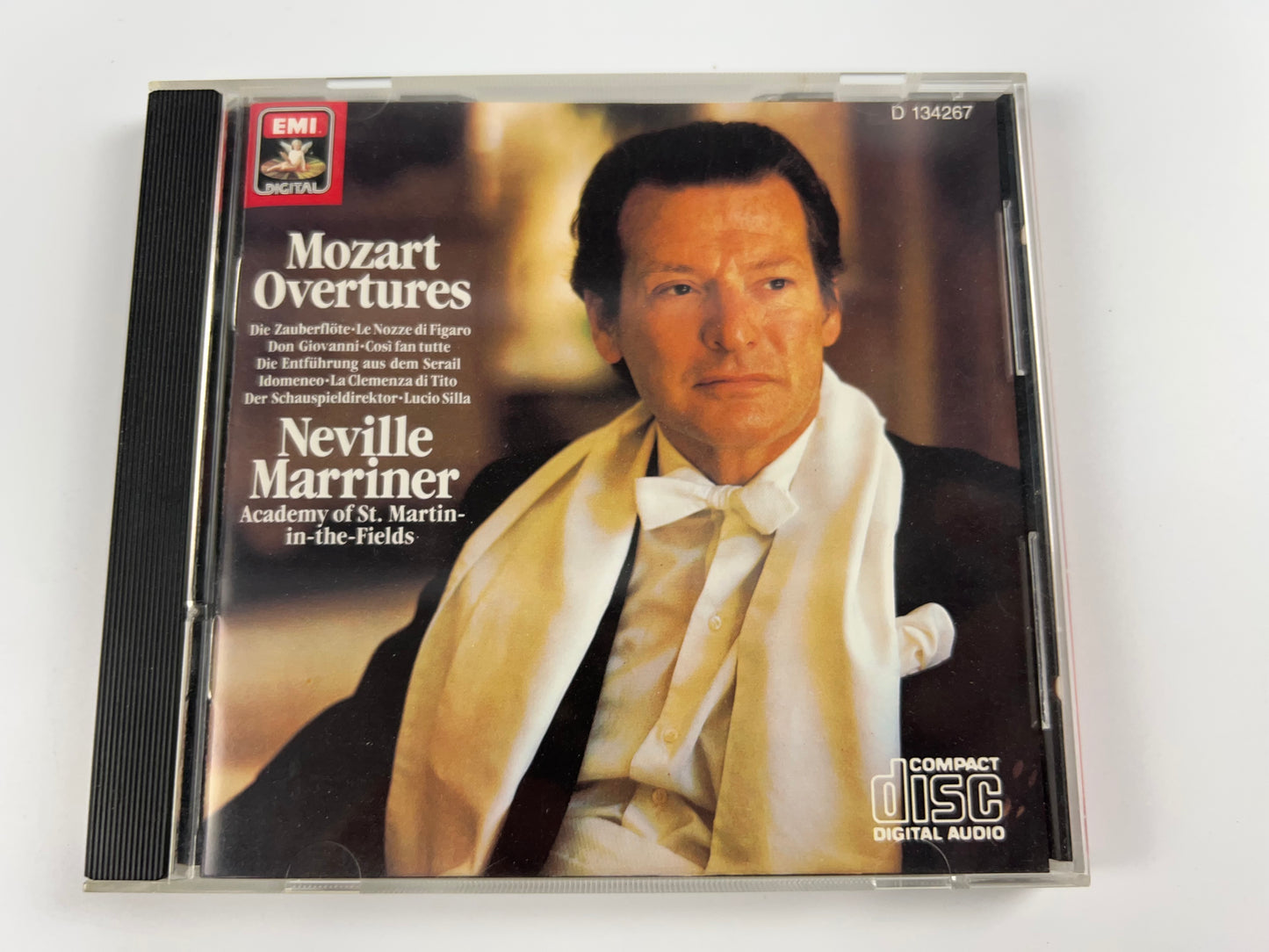Mozart Overtures Neville Marriner Academy of St. Martin-in-the-Fields Audio CD