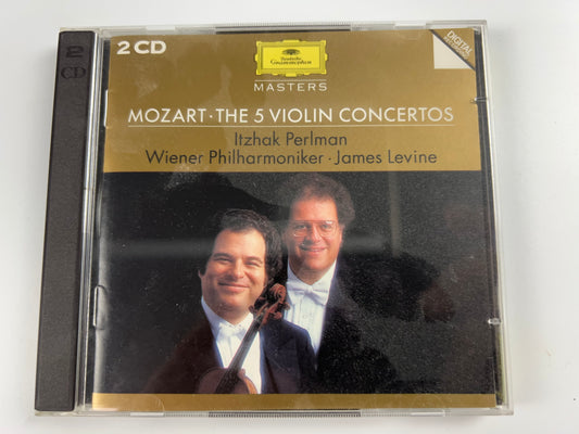 Mozart - The 5 Violin Concertos (CD) Itzhak Perlman James Levine