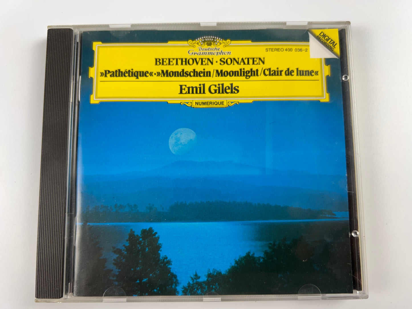 Emil Gilels : Beethoven: Piano Sonatas: 'Moonlight' / No. 13 / 'Pathetique'