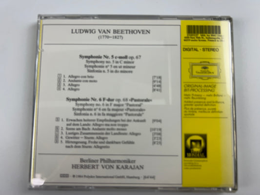 HERBERT VON KARAJAN BEETHOVEN SYMPHONIEN 5&6 - PASTORALE