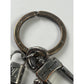 Louis Vuitton Authentic Key Ring/Charm Porte Cle Tab Monogram Eclipse M63618