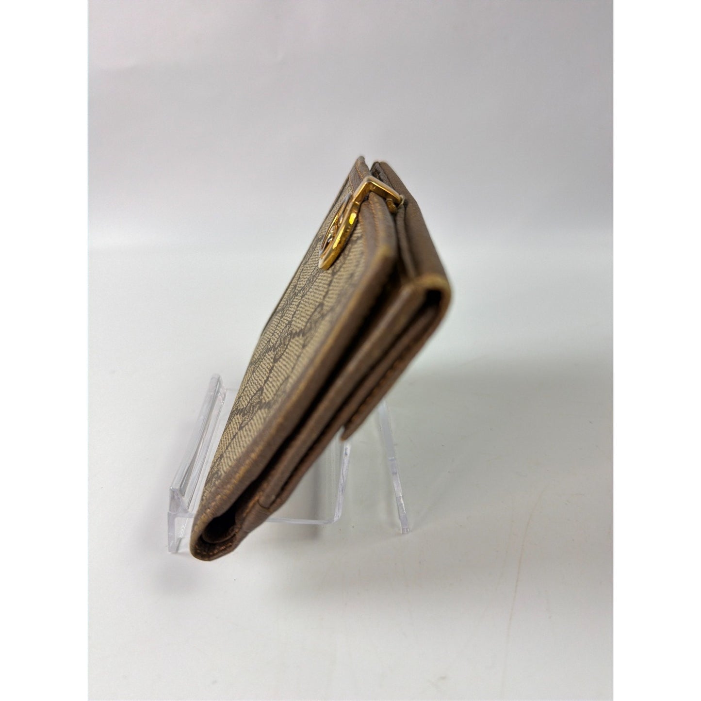 Gucci GG Supreme Canvas Wallet with Interlocking G Logo Vintage