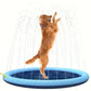 Splash Pad for Kids & Dogs 66" Thickened Durable Pet Dog Bath Pool Summer Outdoor Water Toys Sprinklers Splash Play Mat
