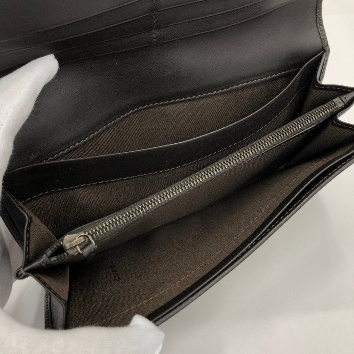 FENDI Bi-fold Long Wallet, Zucca Pattern, 2270-8M0000-038