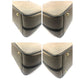 FENDI 2-way Large Capacity Trunk, Coated Canvas, Shoulder Strap, Bottom Studs