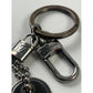 Louis Vuitton Authentic Key Ring/Charm Porte Cle Tab Monogram Eclipse M63618