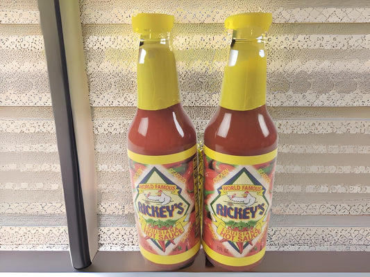 Rickey"s World Famous Louisiana Hot Sauce 5FL Oz (2 Pack)