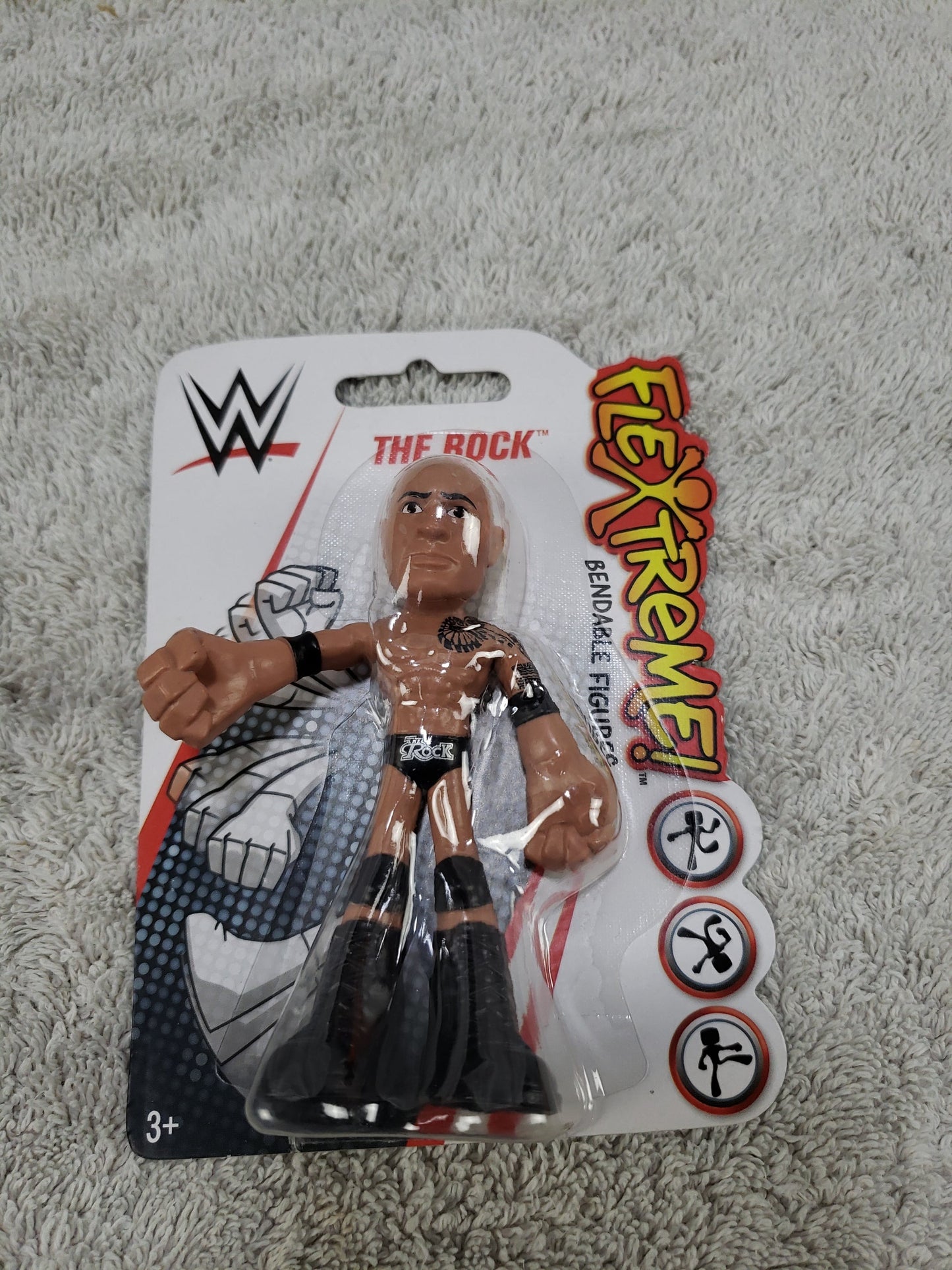 WW Extreme Bendable Figure The Rock