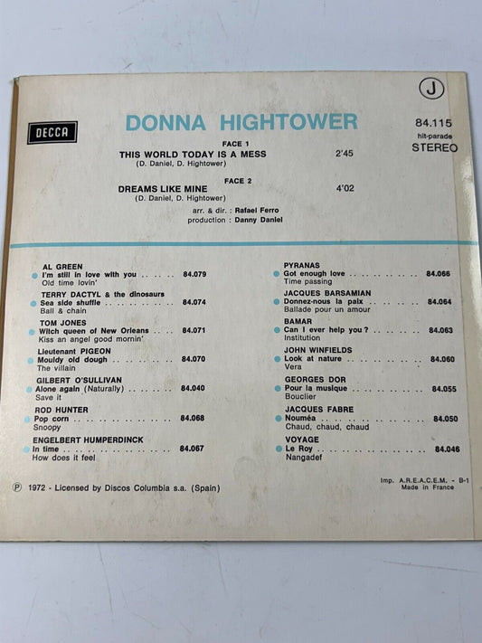 Donna Hightower This World Today is A Mess - Belgian Press STVG+