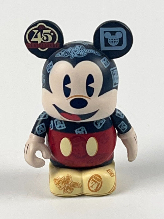 DISNEY Vinylmation 3" Park Set 1 45th Anniversary Magic Kingdom Eachez Mickey
