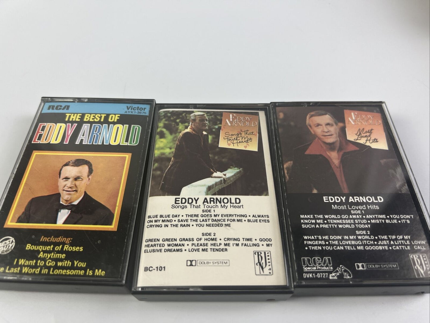 Eddy Arnold - Most Loved Hits -Best of - Songs that touch my Heart Cassettes