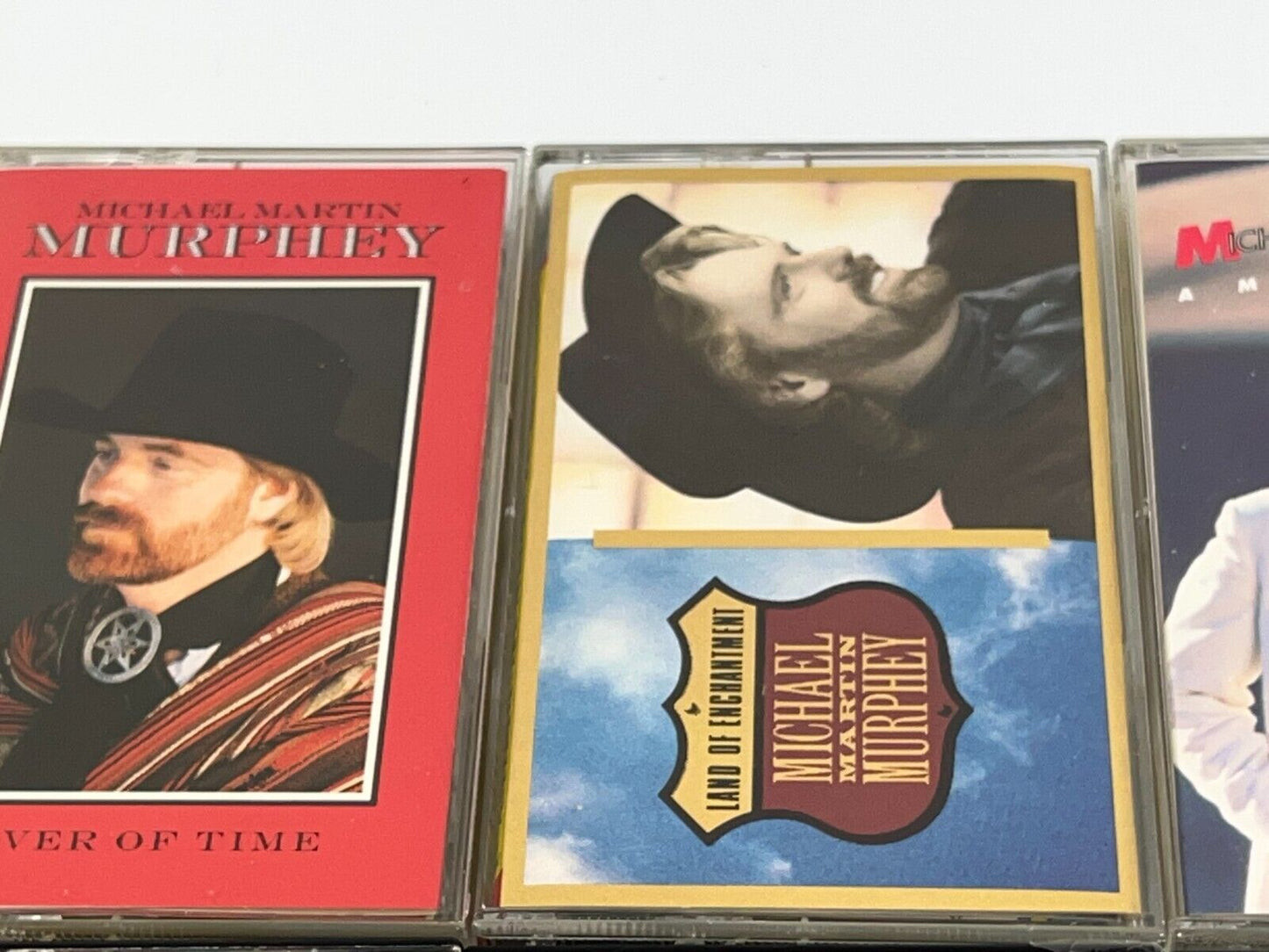 Michael Martin Murphey Cassette Tapes Lot of 6 Used