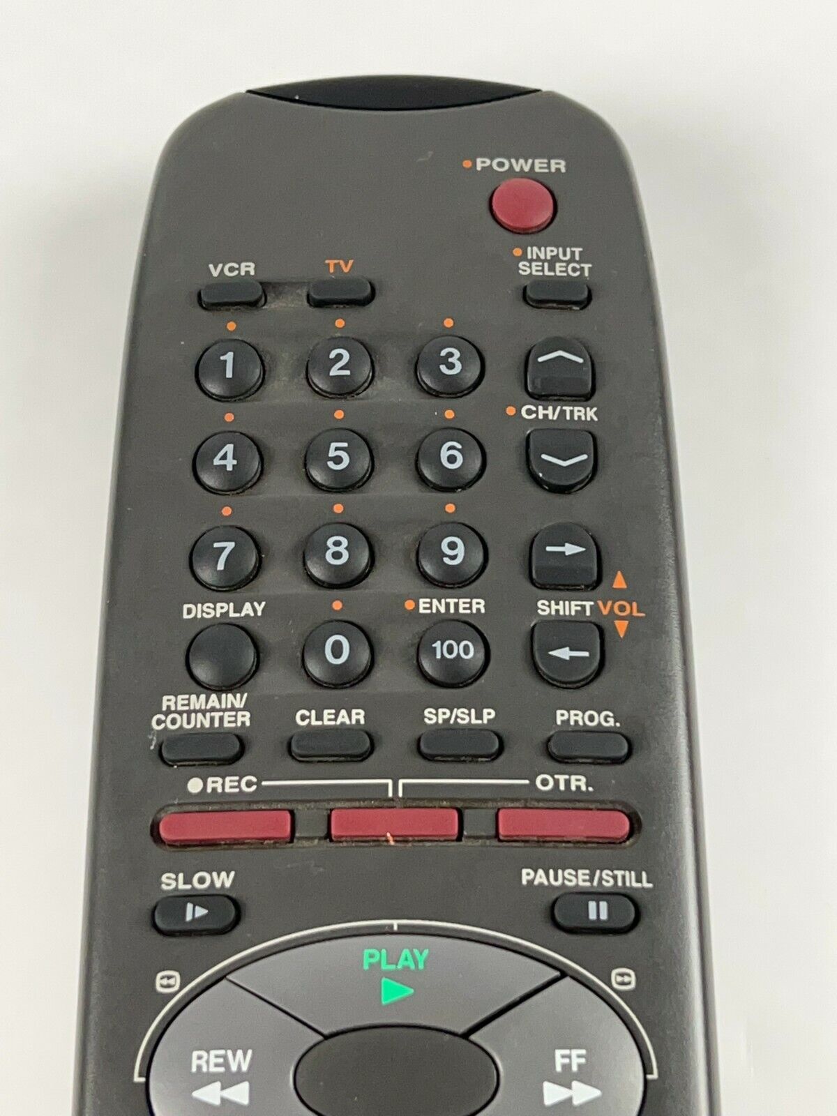 Toshiba VC-661T Factory Original VCR Remote Tested Works