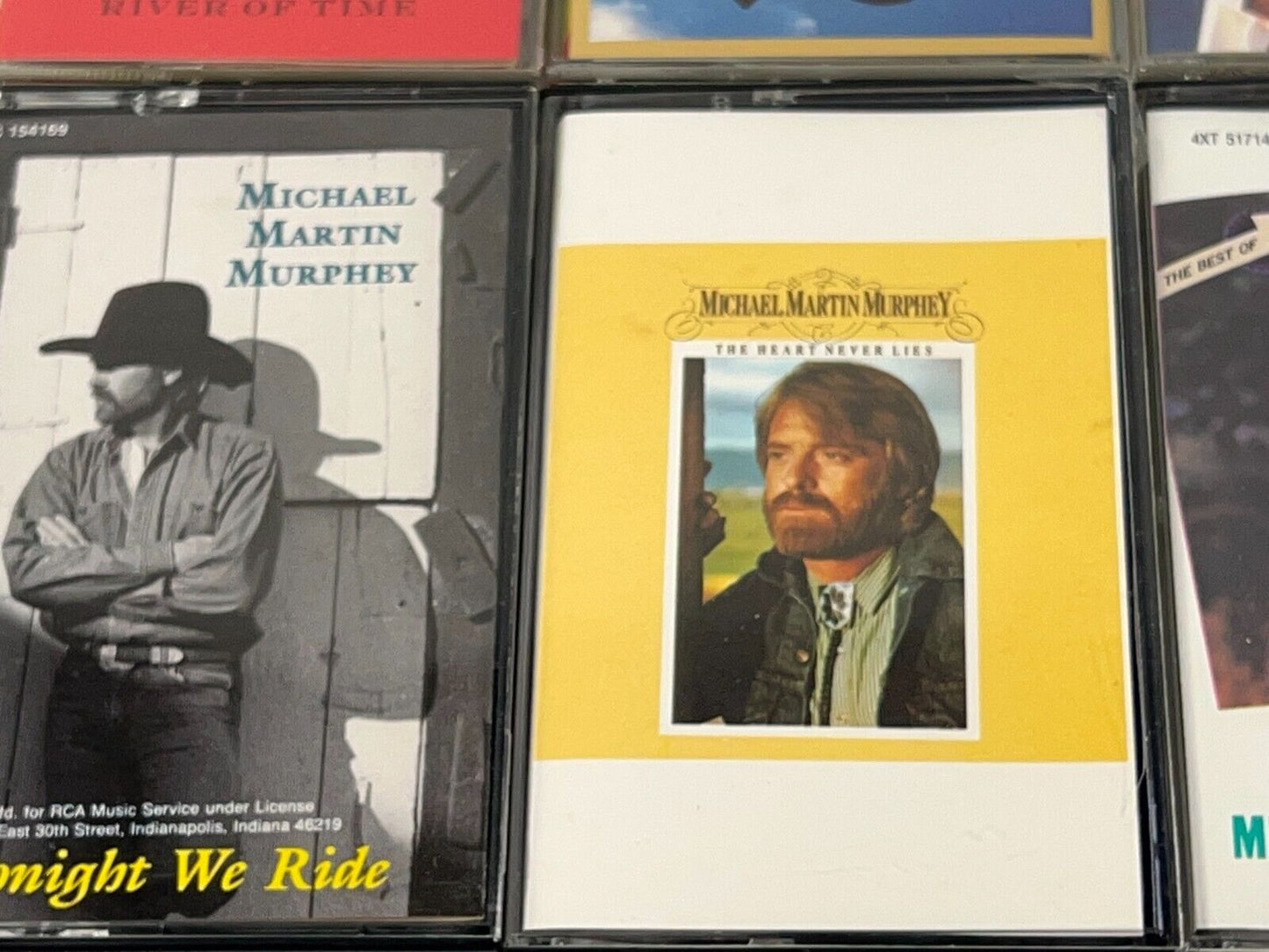 Michael Martin Murphey Cassette Tapes Lot of 6 Used