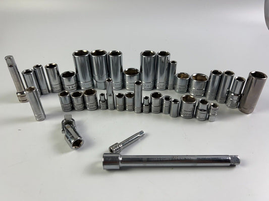 Allied 37 piece mixed socket set See Pictures